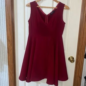 MessBeBe Sleeveless Red Dress